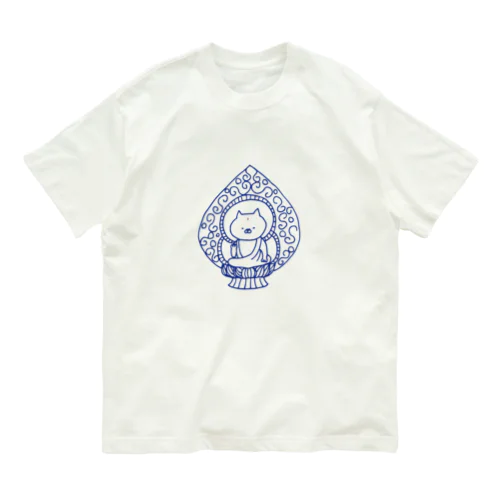 お釈迦猫様 オーガニックコットンTシャツ