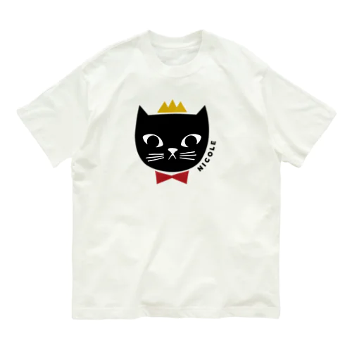 黒猫屋ニコル Organic Cotton T-Shirt