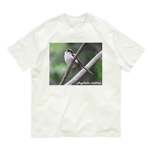 夢みるエナガさん Organic Cotton T-Shirt