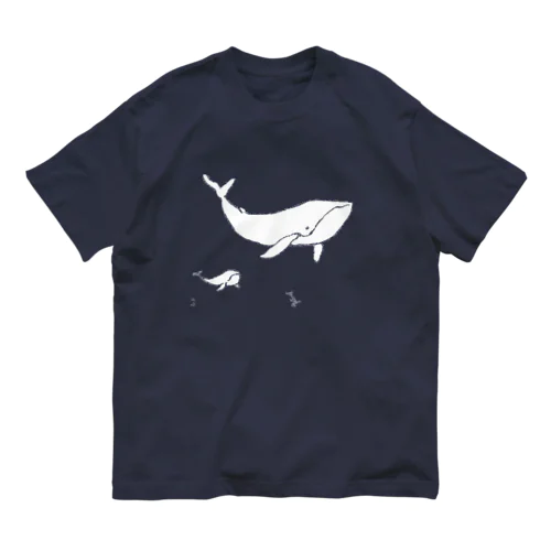 くじらないん Organic Cotton T-Shirt