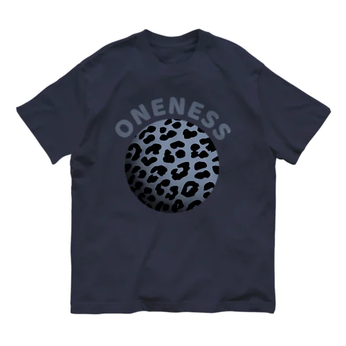 ONENESS×Leopard  A オーガニックコットンTシャツ