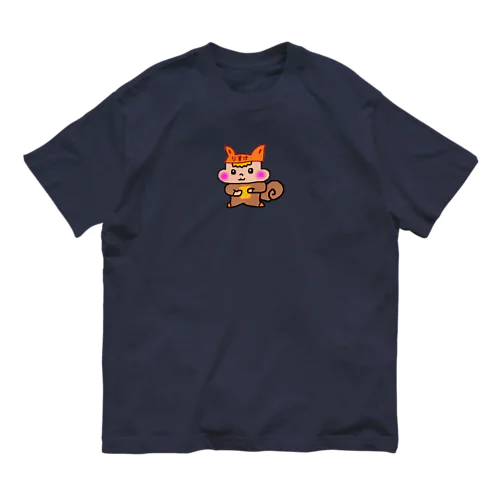 リスの利助 オーガニックコットンTシャツ