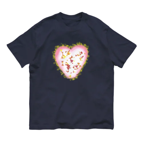 Mo-Mo-Heart（モーモーハート）★文字無し《ノーマル》 Organic Cotton T-Shirt