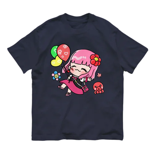 バルーンDEスマイル2 オーガニックコットンTシャツ