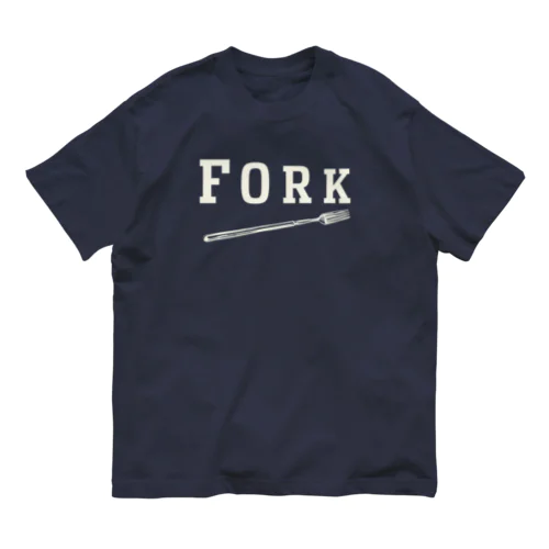 FORK (KINARI) Organic Cotton T-Shirt