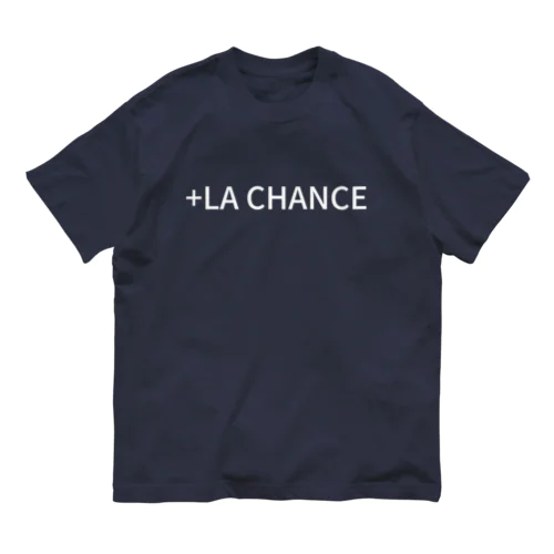 +LA CHANCE オーガニックコットンTシャツ