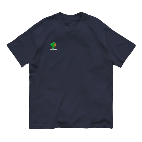 タケパラTシャツ(右胸ワンポイント) Organic Cotton T-Shirt