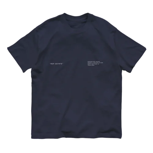 RE  secret オーガニックコットンTシャツ