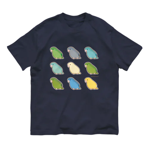 サザナミインコ集合Ｔシャツ Organic Cotton T-Shirt