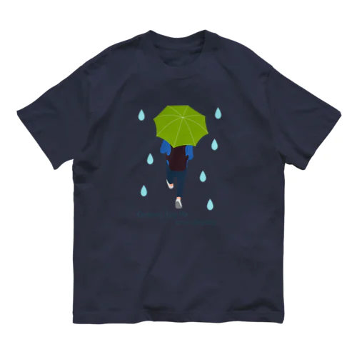 平凡な雨の日 オーガニックコットンTシャツ