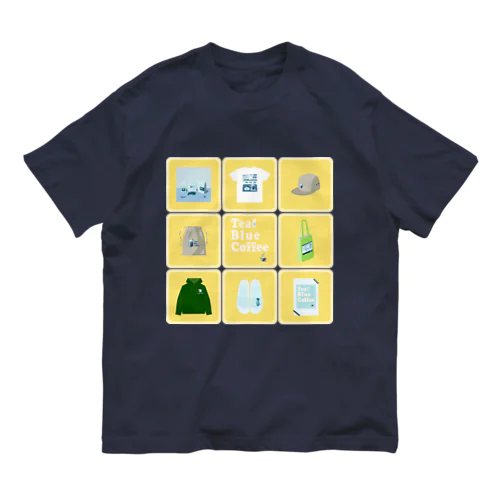 TealBlueItems _Cube YELLOW Ver. Organic Cotton T-Shirt