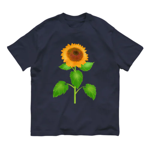 ひまわり オーガニックコットンTシャツ Organic Cotton T-Shirt