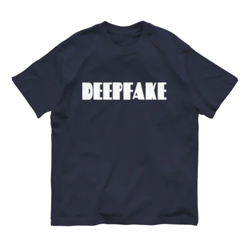 DEEPFAKE オーガニックコットンTシャツ