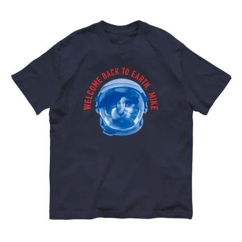 三毛猫宇宙飛行士 Organic Cotton T-Shirt