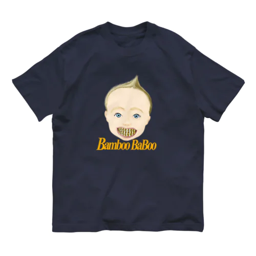 Bamboo BaBoo！！！ オーガニックコットンTシャツ