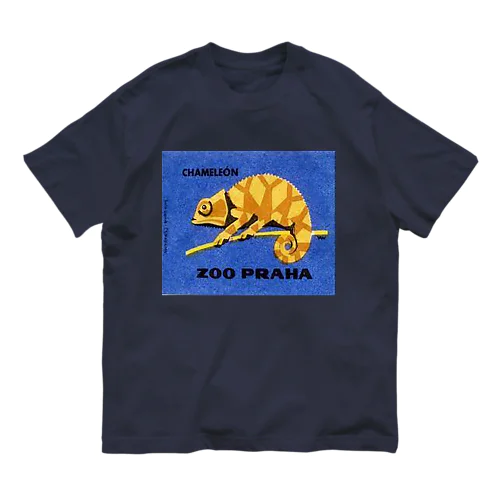 チェコ・プラハ動物園　カメレオン Organic Cotton T-Shirt