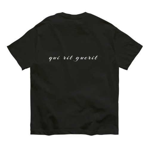 Qui rit guerit  Tシャツ Organic Cotton T-Shirt