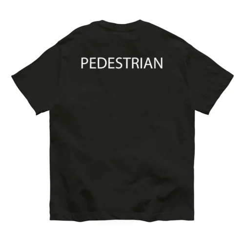 PEDESTRIAN letter WT オーガニックコットンTシャツ