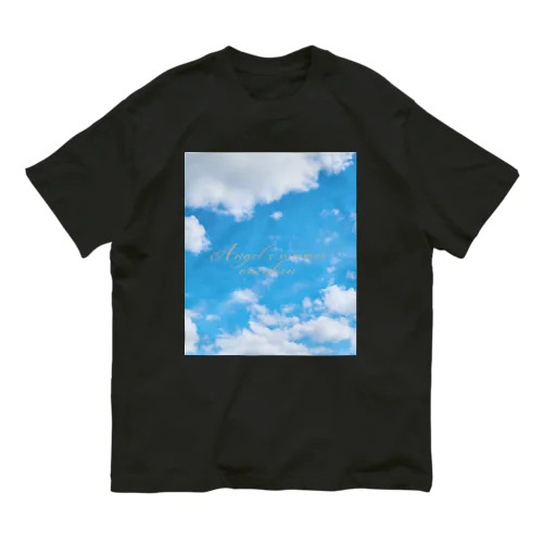 ପ天使の夏休みଓ青空旅行(枠なし) オーガニックコットンTシャツ