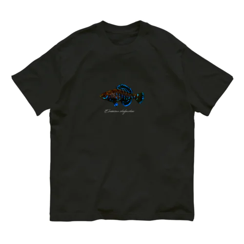 Elassoma okefenokee オーガニックコットンTシャツ