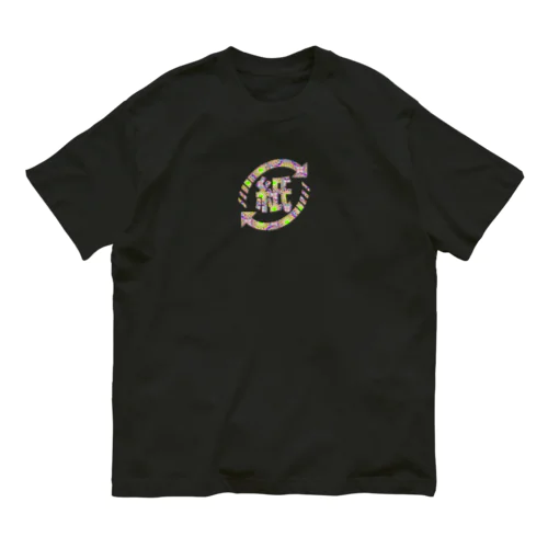 紙マーク　t shirt  オーガニックコットンTシャツ