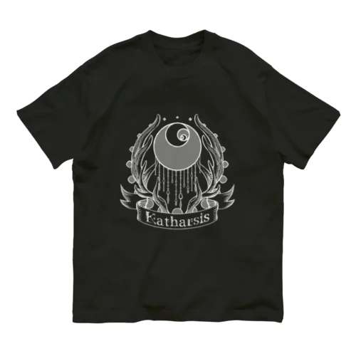 清暉紋WHITE Organic Cotton T-Shirt