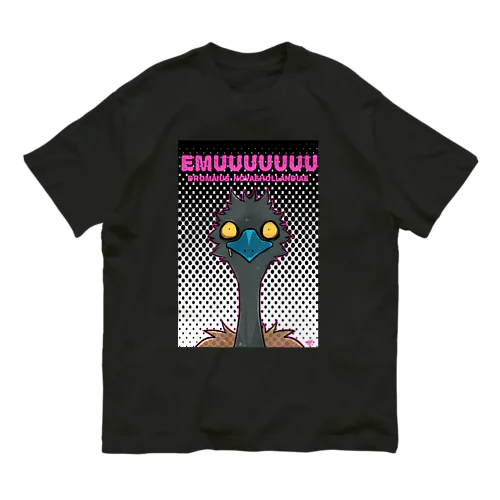 EMUUUUUUUUU オーガニックコットンTシャツ