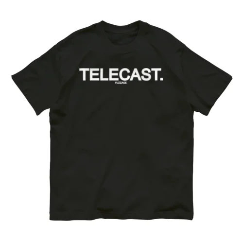 FUZZAGE(TM) No.6 TELECAST オーガニックコットンTシャツ