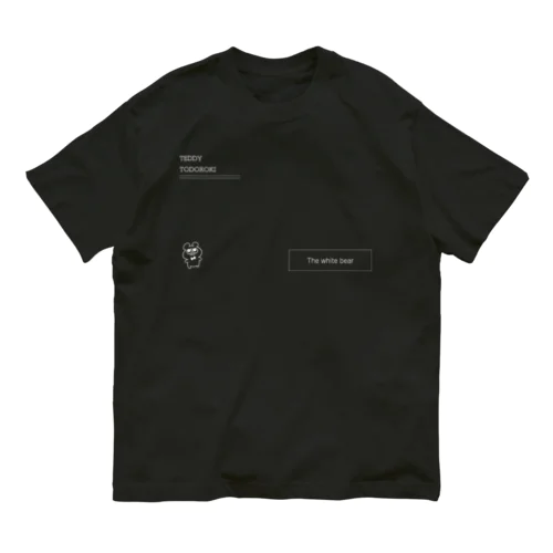 テディ轟＆ロゴ Organic Cotton T-Shirt