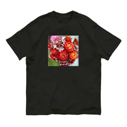 ドライフラワー Organic Cotton T-Shirt