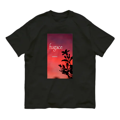 fugace オーガニックコットンTシャツ