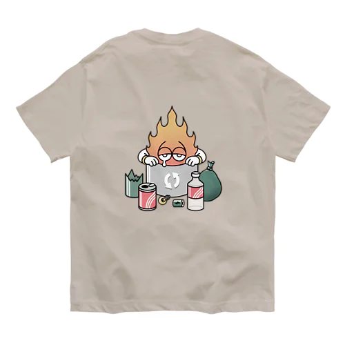 If everyone leaves it to someone, someone will leave it to everyone オーガニックコットンTシャツ