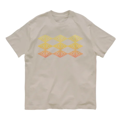 南部菱刺し うまのまなぐ Organic Cotton T-Shirt