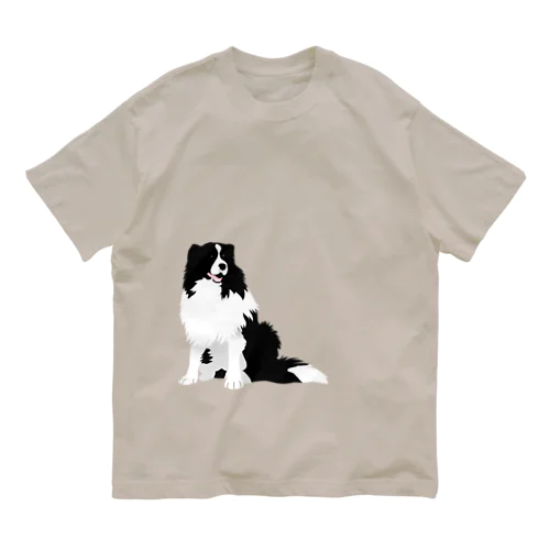 ボーダーコリー Organic Cotton T-Shirt