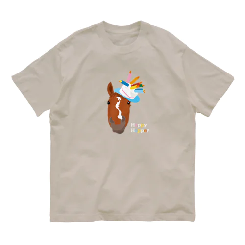 Happy Hopper オーガニックコットンTシャツ