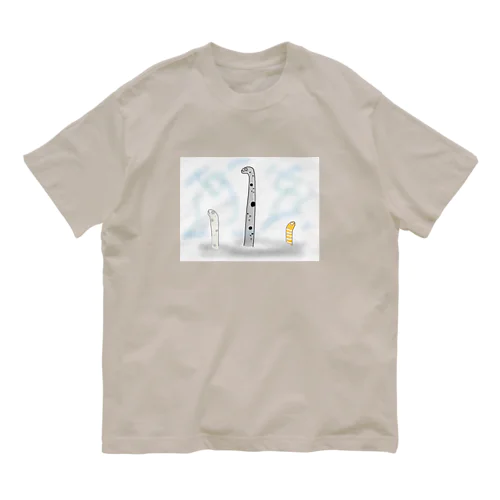 チンアナゴン オーガニックコットンTシャツ