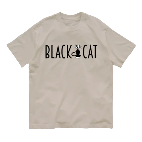 BLACK CAT オーガニックコットンTシャツ