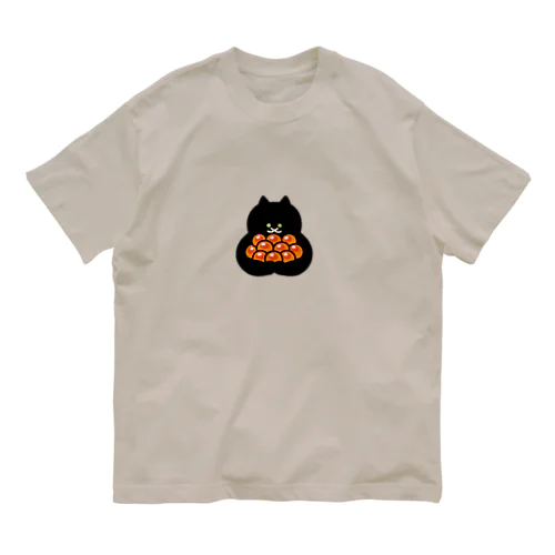 【中】両手いっぱいのいくら オーガニックコットンTシャツ