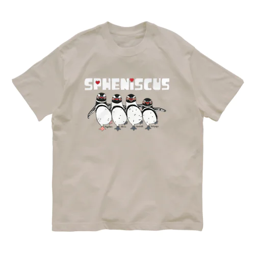 Spheniscus Quartet オーガニックコットンTシャツ