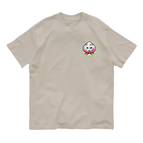 猫のキクちゃんと愉快な仲間たち Organic Cotton T-Shirt