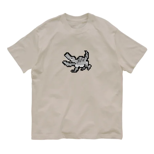 旧ピクセルザウルス オーガニックコットンTシャツ