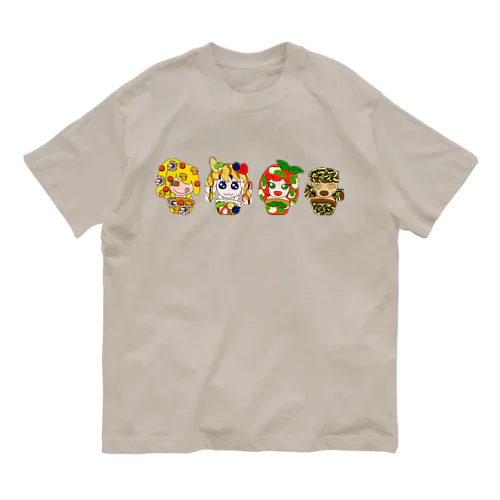 ピザガールズ Organic Cotton T-Shirt