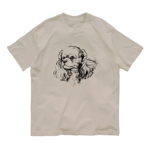 すまし顔 オーガニックコットンTシャツ