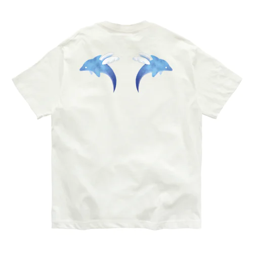 Dolphin wings Organic Cotton T-Shirt