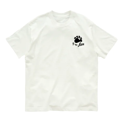 P➛KUMAちゃん(羽バージョン) オーガニックコットンTシャツ