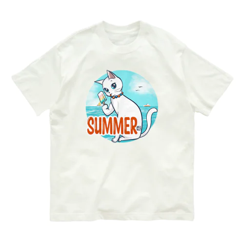 SUMMER オーガニックコットンTシャツ