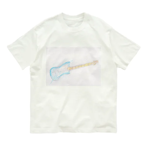 ハルのギター（fender jazzmaster）　Tシャツ Organic Cotton T-Shirt