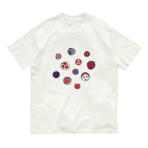  【日本レトロ#24】おはじき Organic Cotton T-Shirt