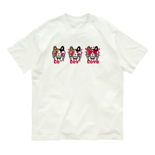 ねこLove Organic Cotton T-Shirt