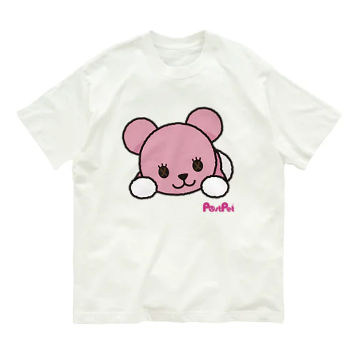 ごろごろモモ Organic Cotton T-Shirt